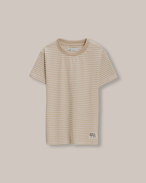 Playera Estampado Rayas
